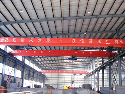 吳江通鑫建材有限公司5噸電動單梁起重機